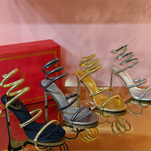rene caovilla juniper sandals 95 shoes